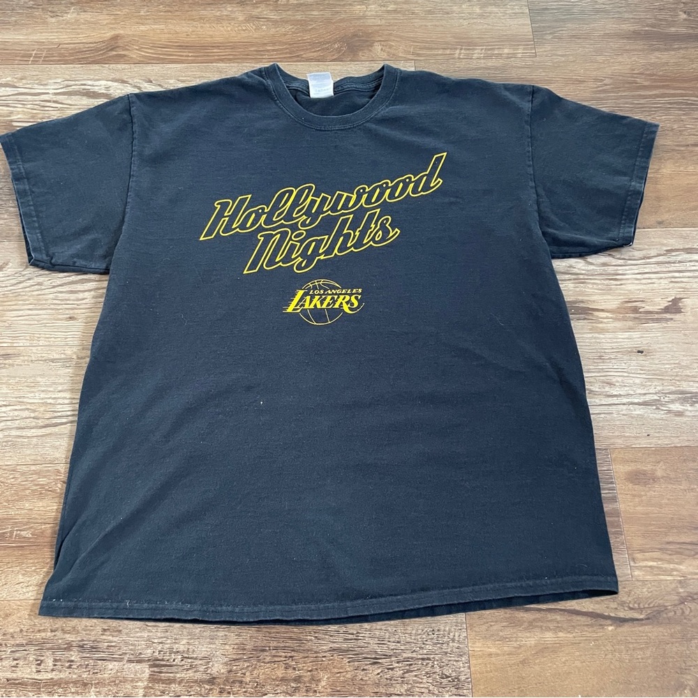 Los Angeles Lakers Hollywood nights Y2K T-shirt Xl